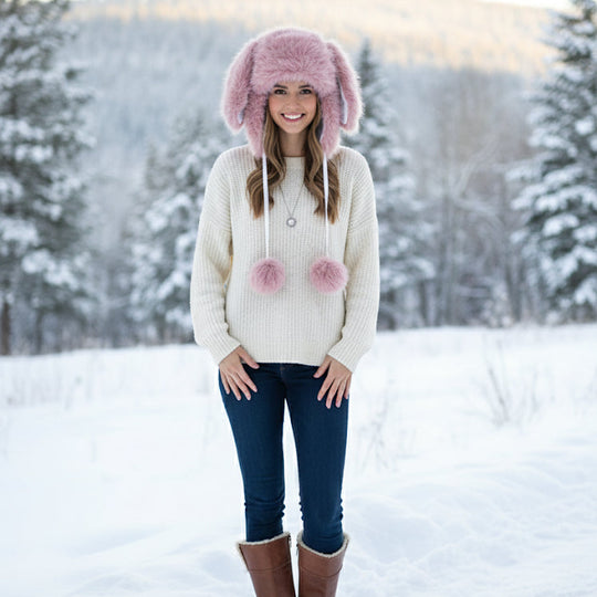 Soft Plush Hat (Rabbit)