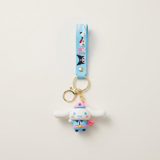 Family 3D Character Keychains