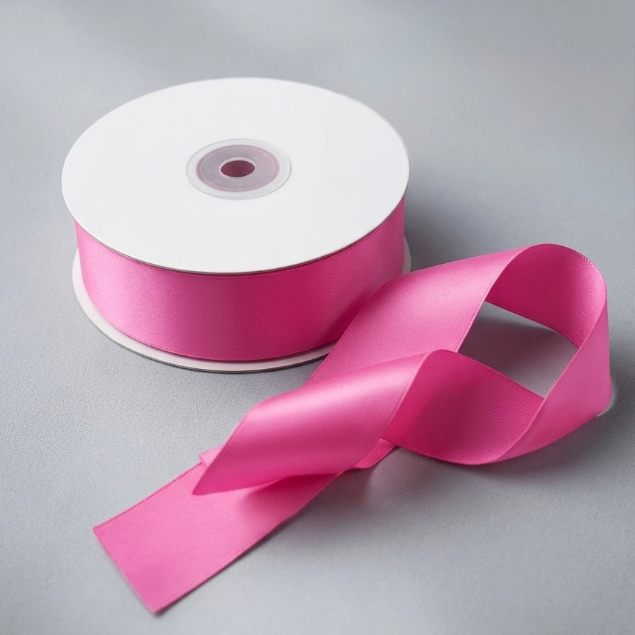 Satin Ribbon Double Face-lavender #182 - 3.8 cm Wide