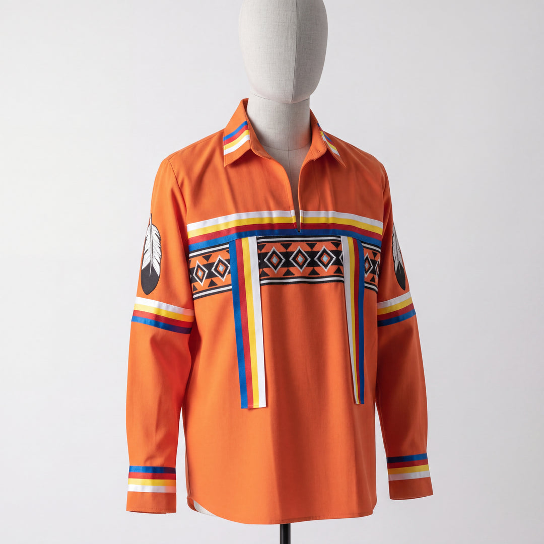 Every Child Matters Ribbon Shirt – Orange Edition