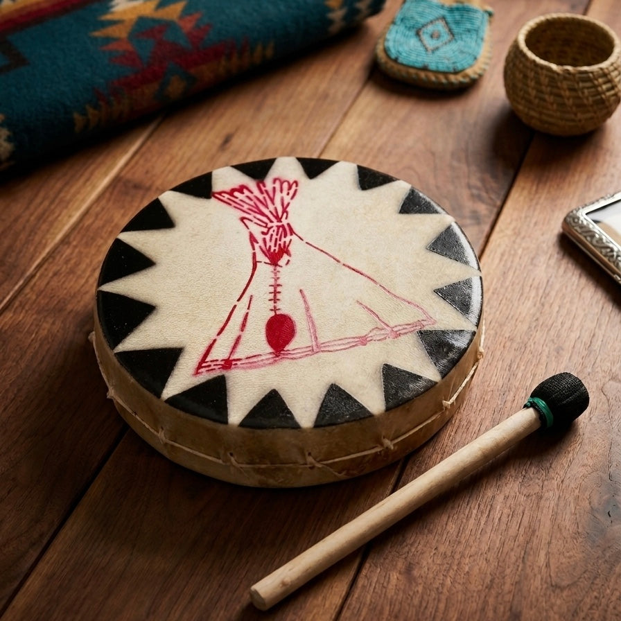 Teepee Rhythm 8” Hand Drum