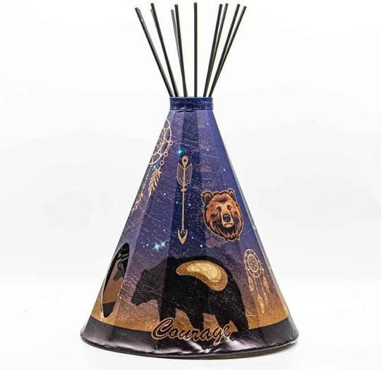 Bear Teepee Lamp