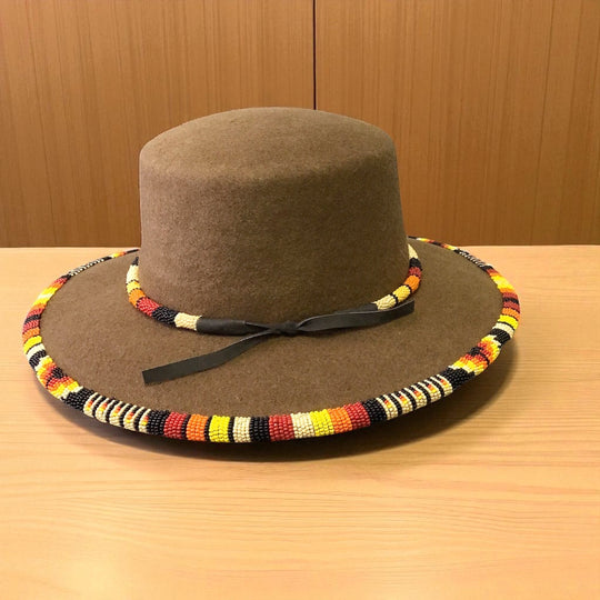 SIZE-59 Handmade Beaded Hat