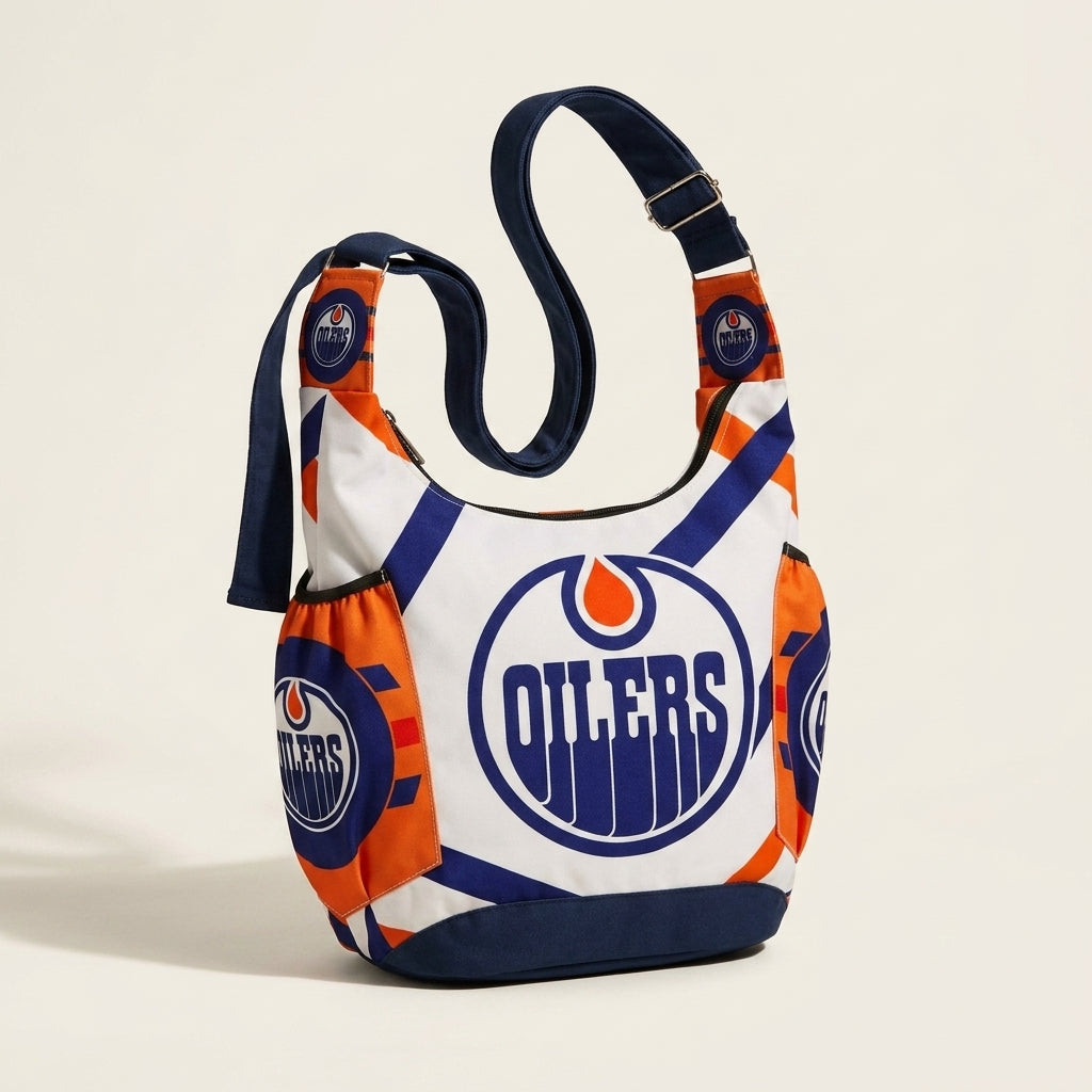 White Oiler Crossbody Bag