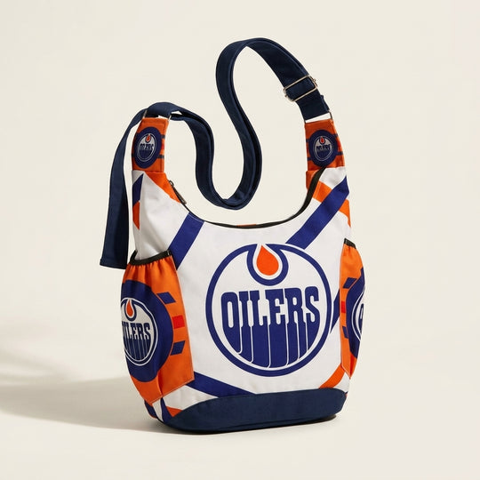 White Oiler Crossbody Bag