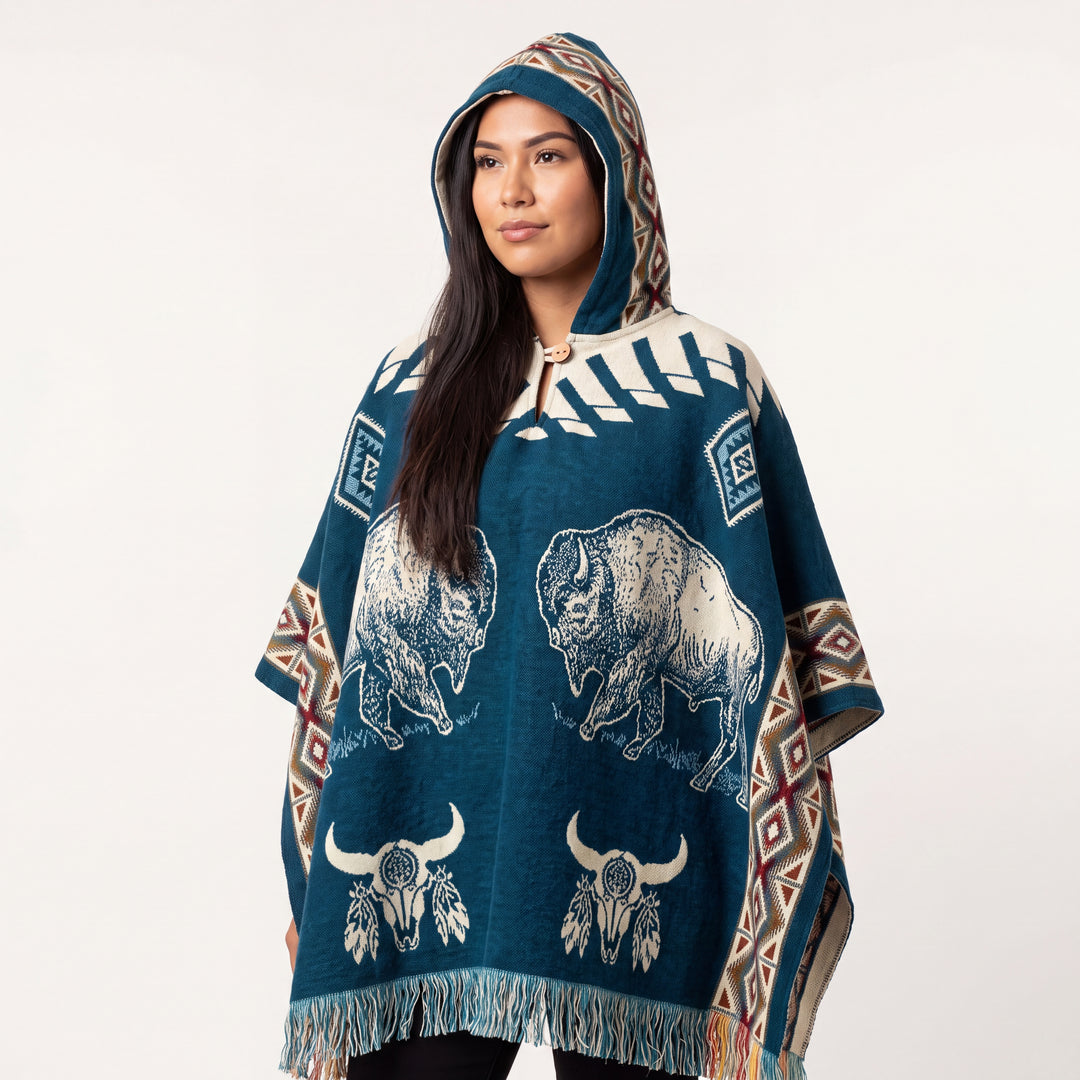 Buffalo HandMade Wool Poncho