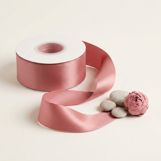 Satin Ribbon Double Face- Dusty Rose 