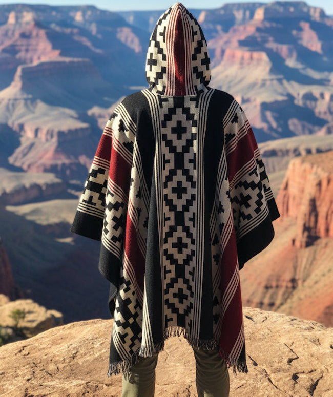 Symmetry HandMade Wool Poncho