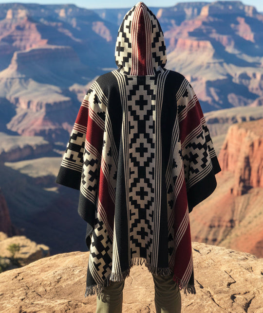 Symmetry HandMade Wool Poncho