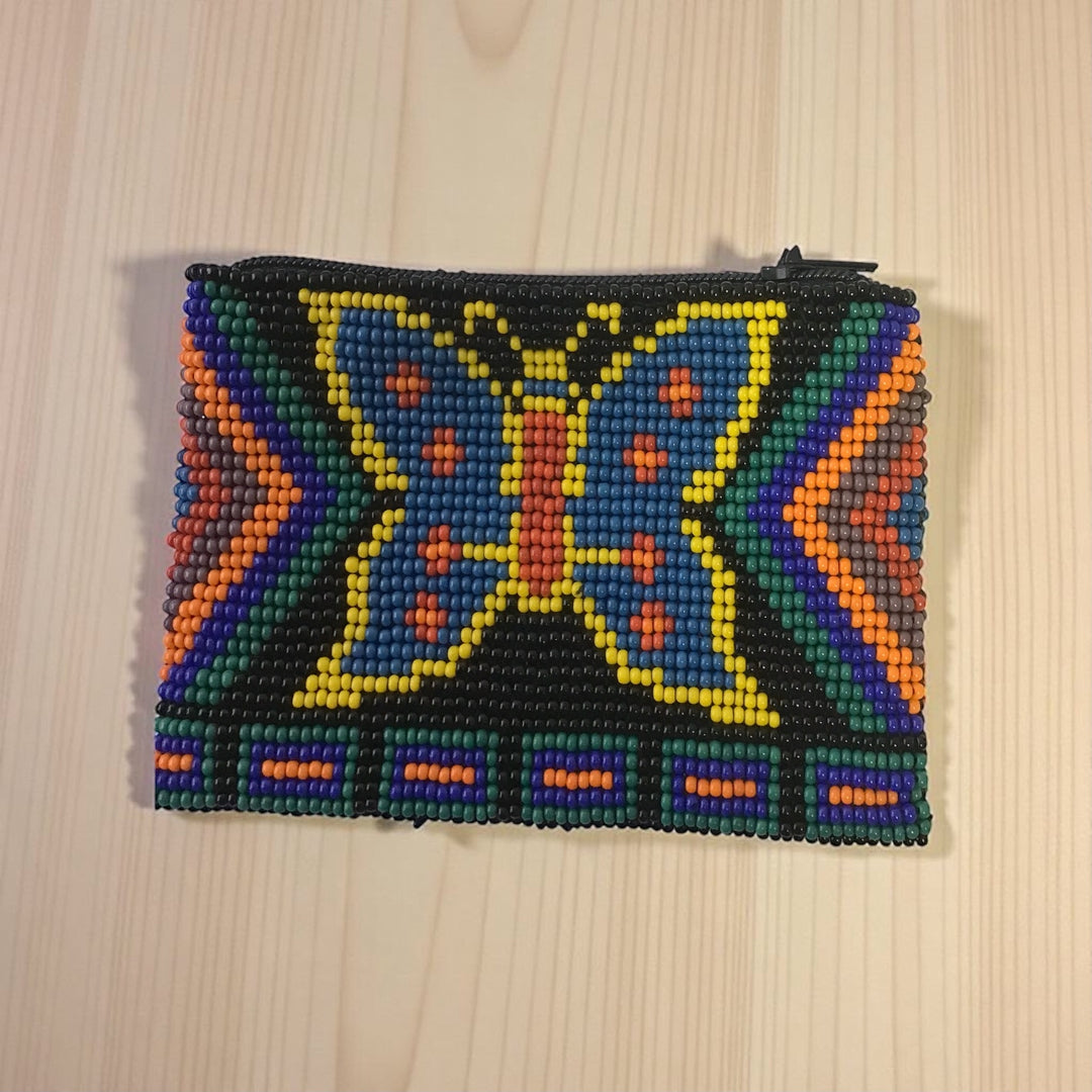 OLDTRIBES™ Butterfly Beaded coin purse
