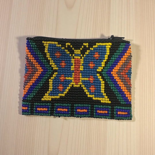 OLDTRIBES™ Butterfly Beaded coin purse