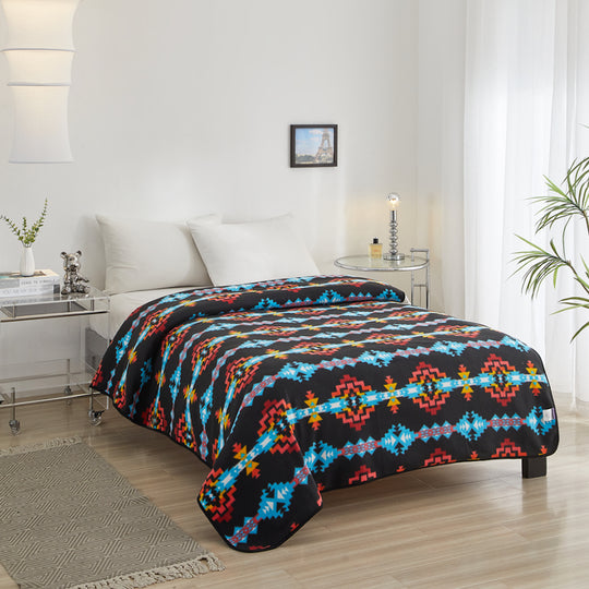 Black Fleece Blanket