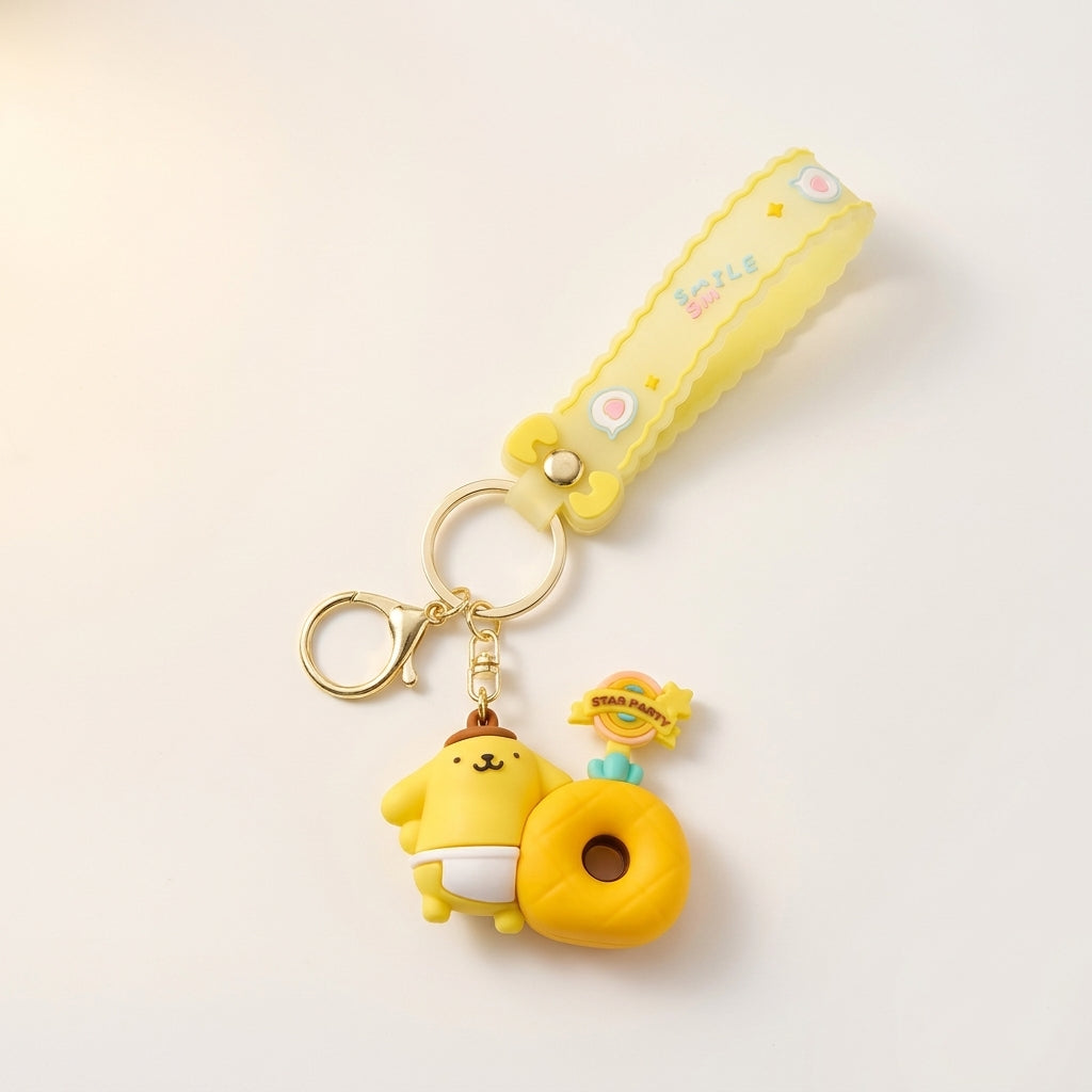 Smile 3D Character Keychains