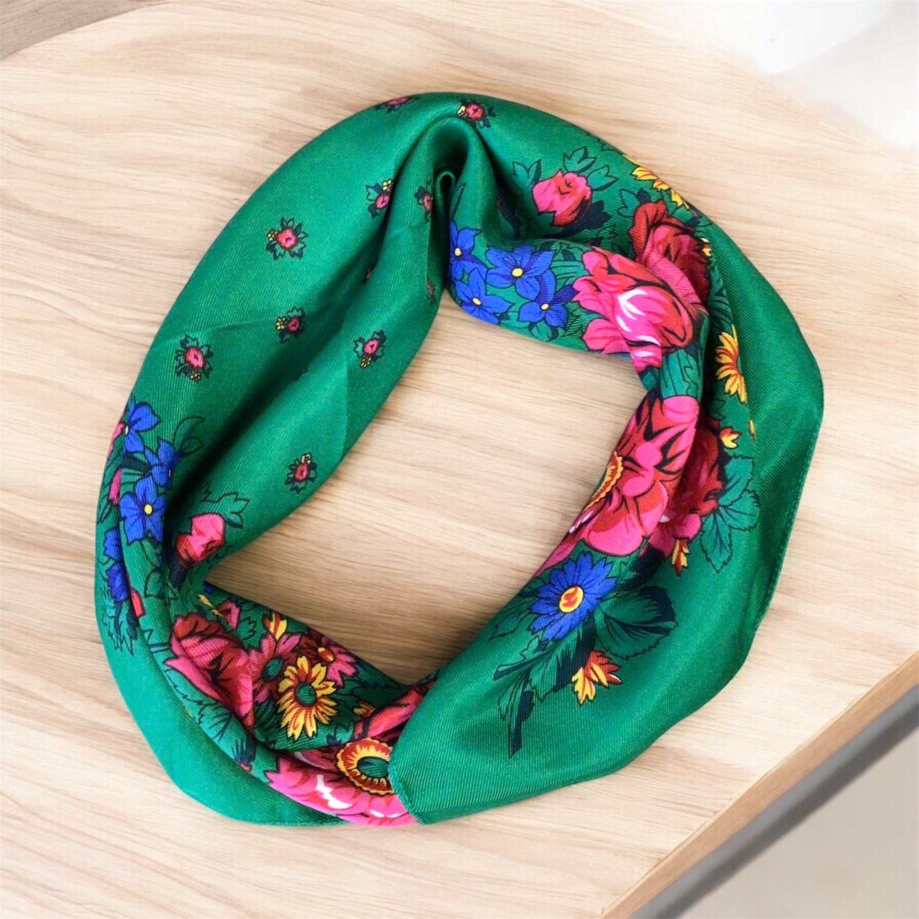Verdant Kokum Scarf – OldTribes - Main Image