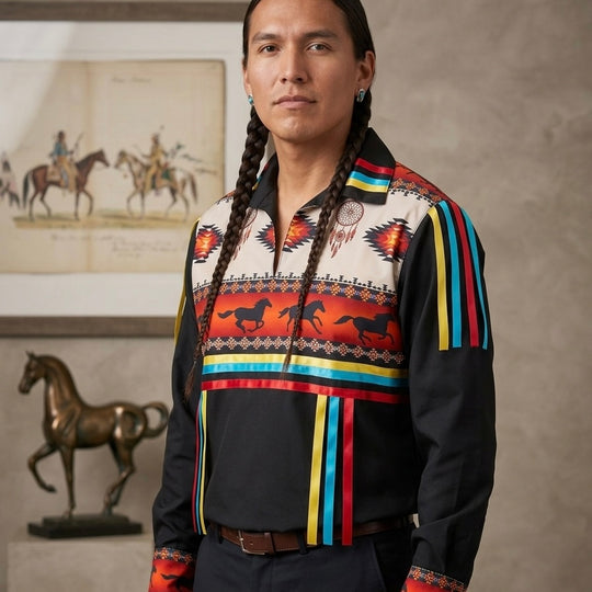 Horses Ribbon Shirt