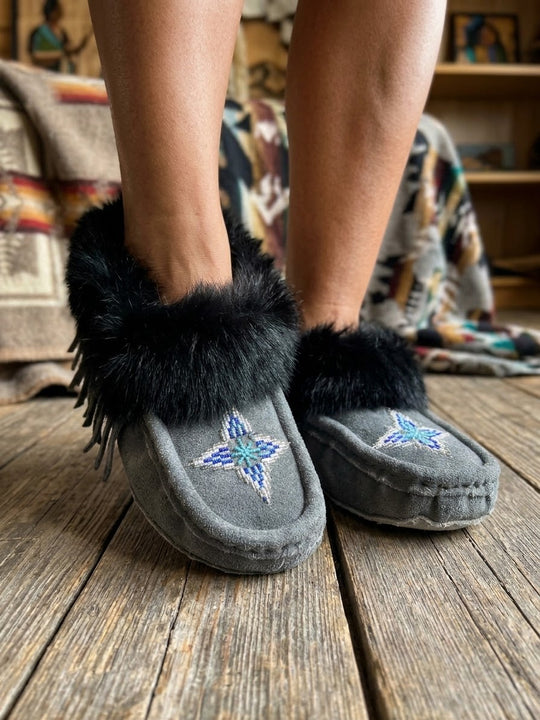 Moccasins Beaded (Size 7)