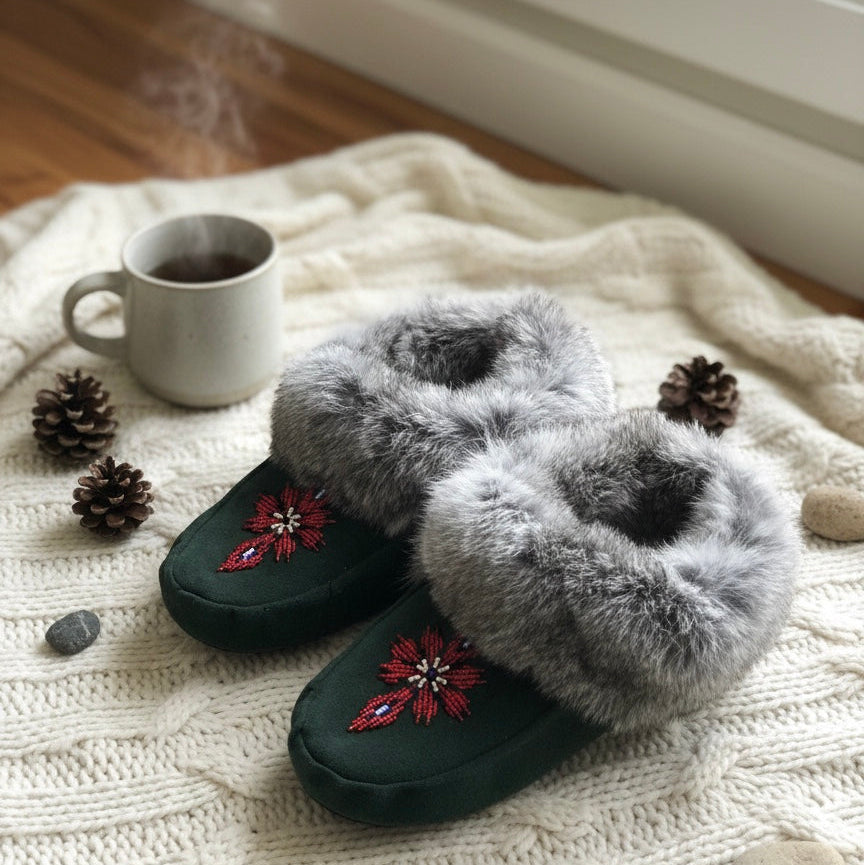 Moccasins Beaded (Size 7)