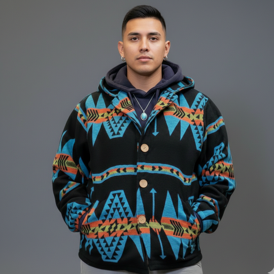 Black and Blue Grand Canyon Jacket (unisex)