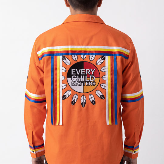 Every Child Matters Ribbon Shirt – Orange Edition