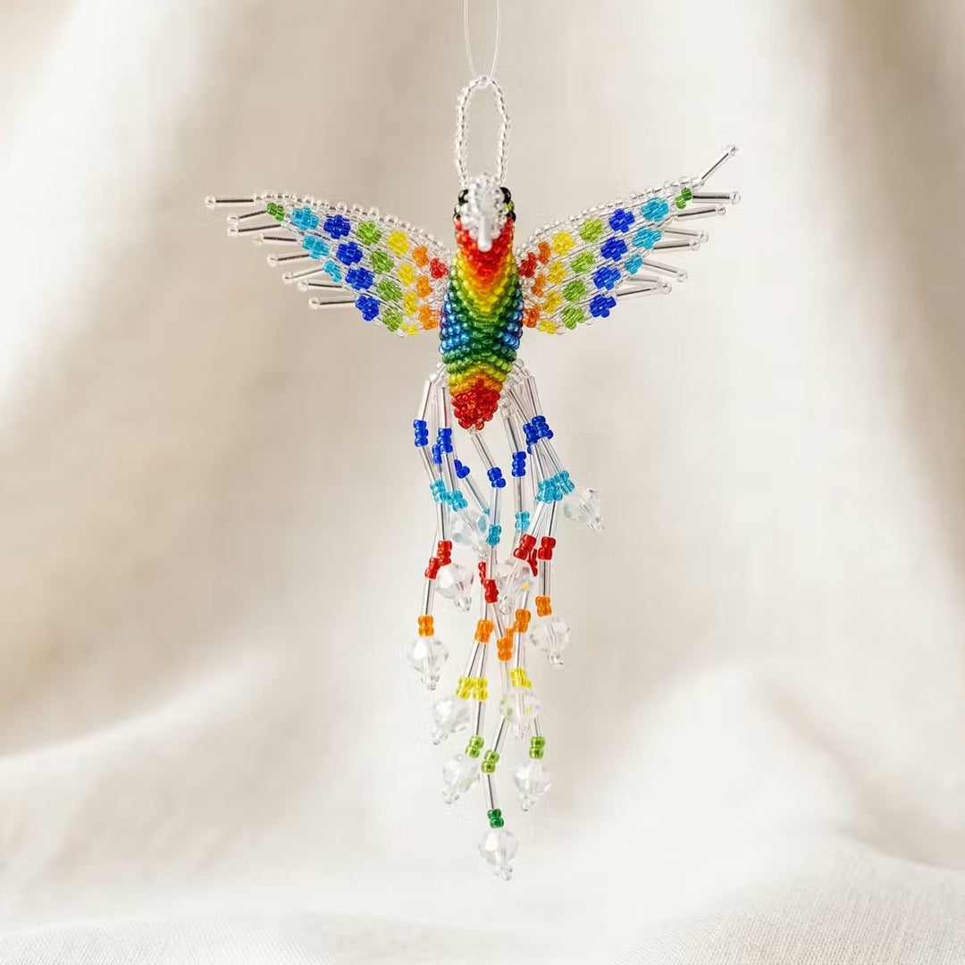 Silver Beaded Humming Bird