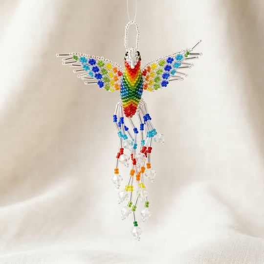 Silver Beaded Humming Bird