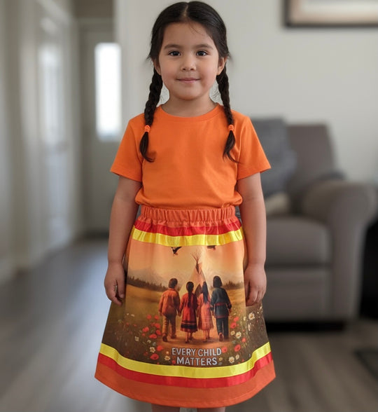 OLDTRIBES infants Every Child Matters – Children’s Skirt 🧡