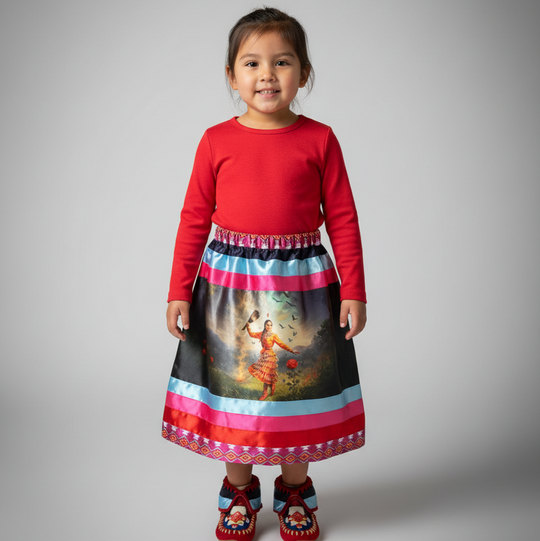 OLDTRIBES™  Infants Dancing of Wind Ribbon Skirt