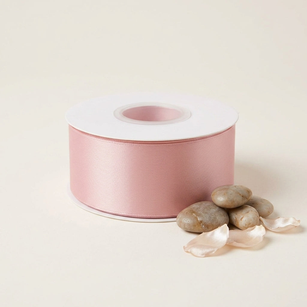 Satin Ribbon Double Face- Dusty Rose 