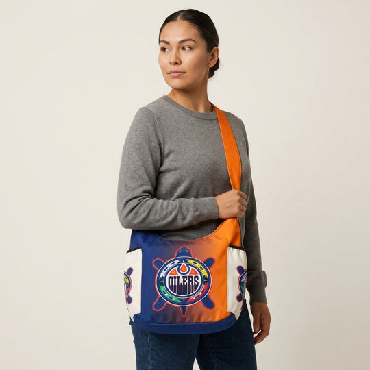 Orange Oiler Crossbody Bag
