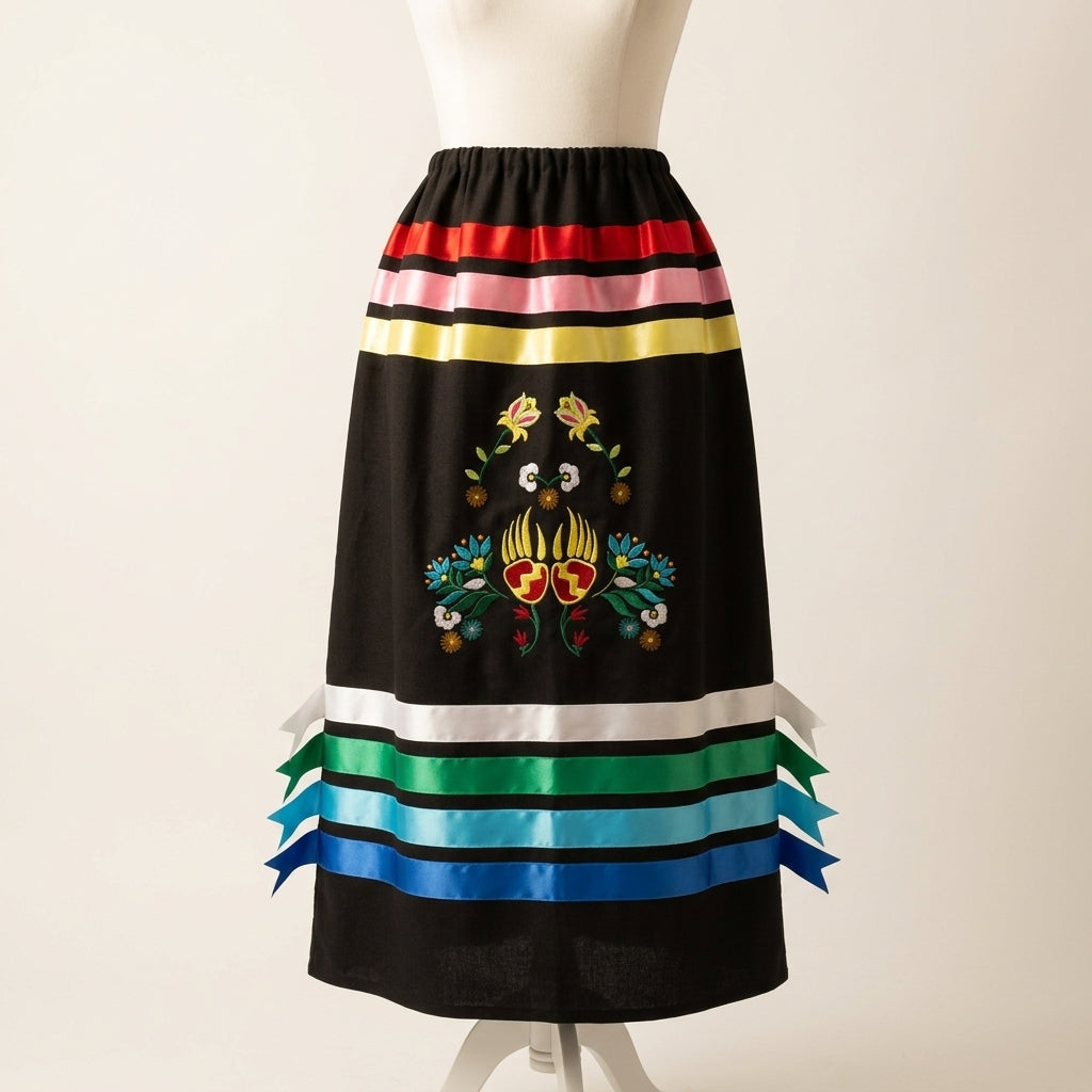 Paws &amp; Petals Ribbon Skirt