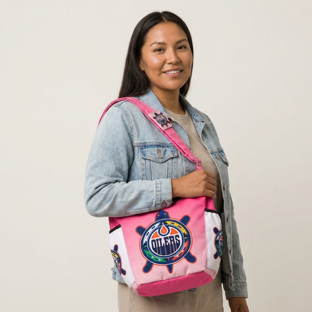 Pink Oiler Crossbody Bag