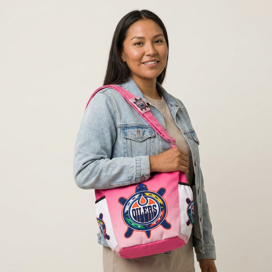 Pink Oiler Crossbody Bag