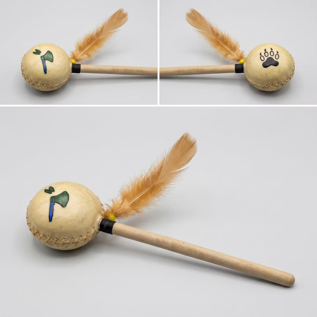 Handcrafted Ceremonial Rattle (14)
