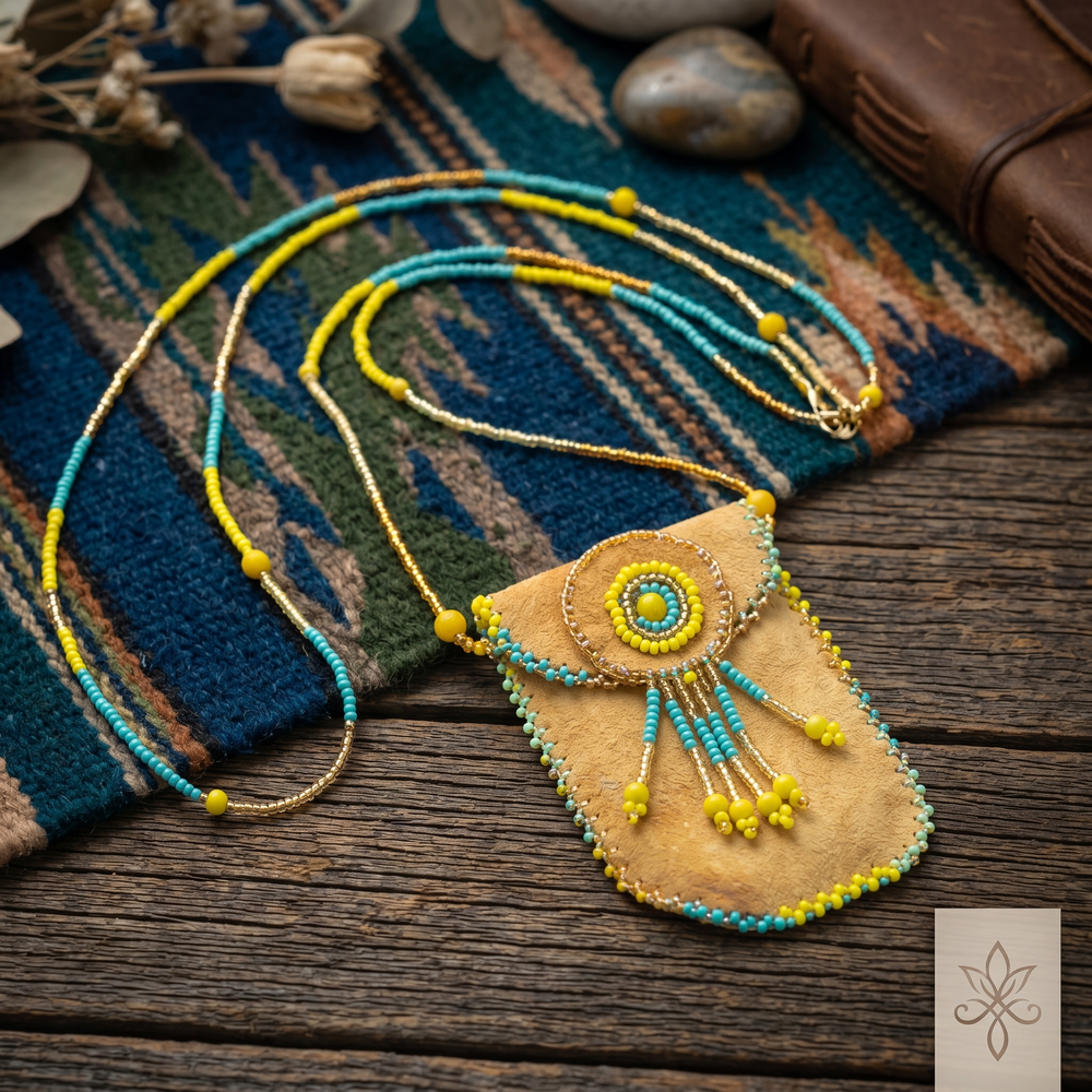 OLDTRIBES™ Yellow Medicine Bag