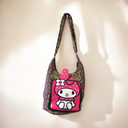 Beige Sanrio kitty Crossbody bag