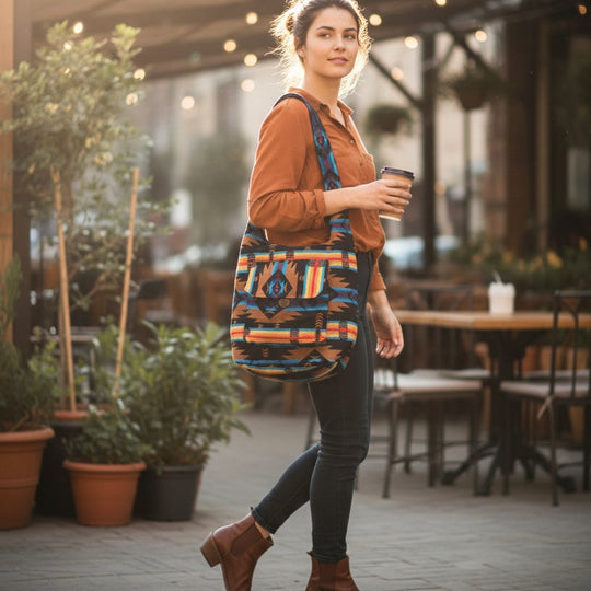 OLDTRIBES™ brown Matoaka Crossbody Bag