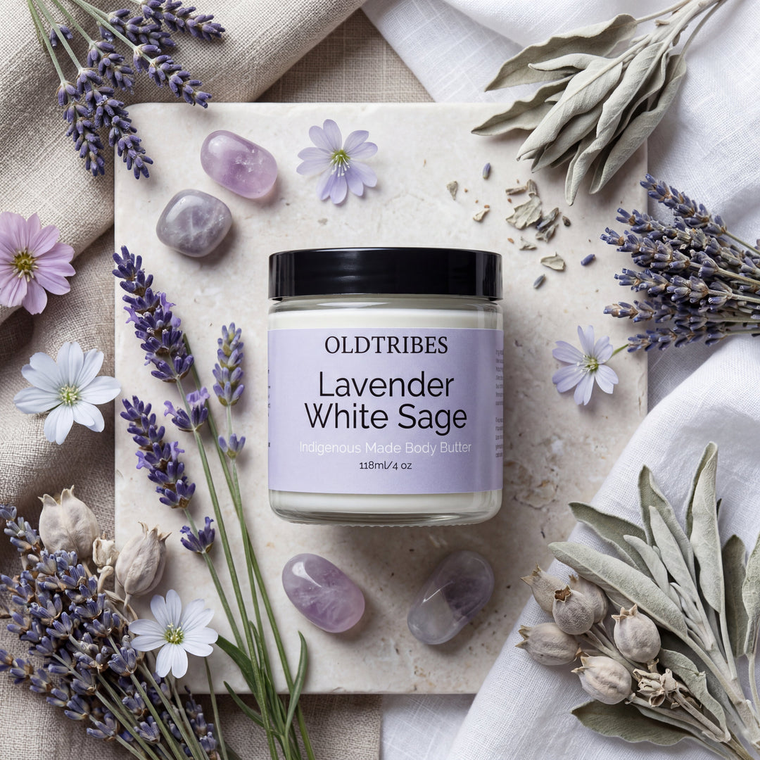 OLDTRIBES™ Lavender & White Sage Body Butter