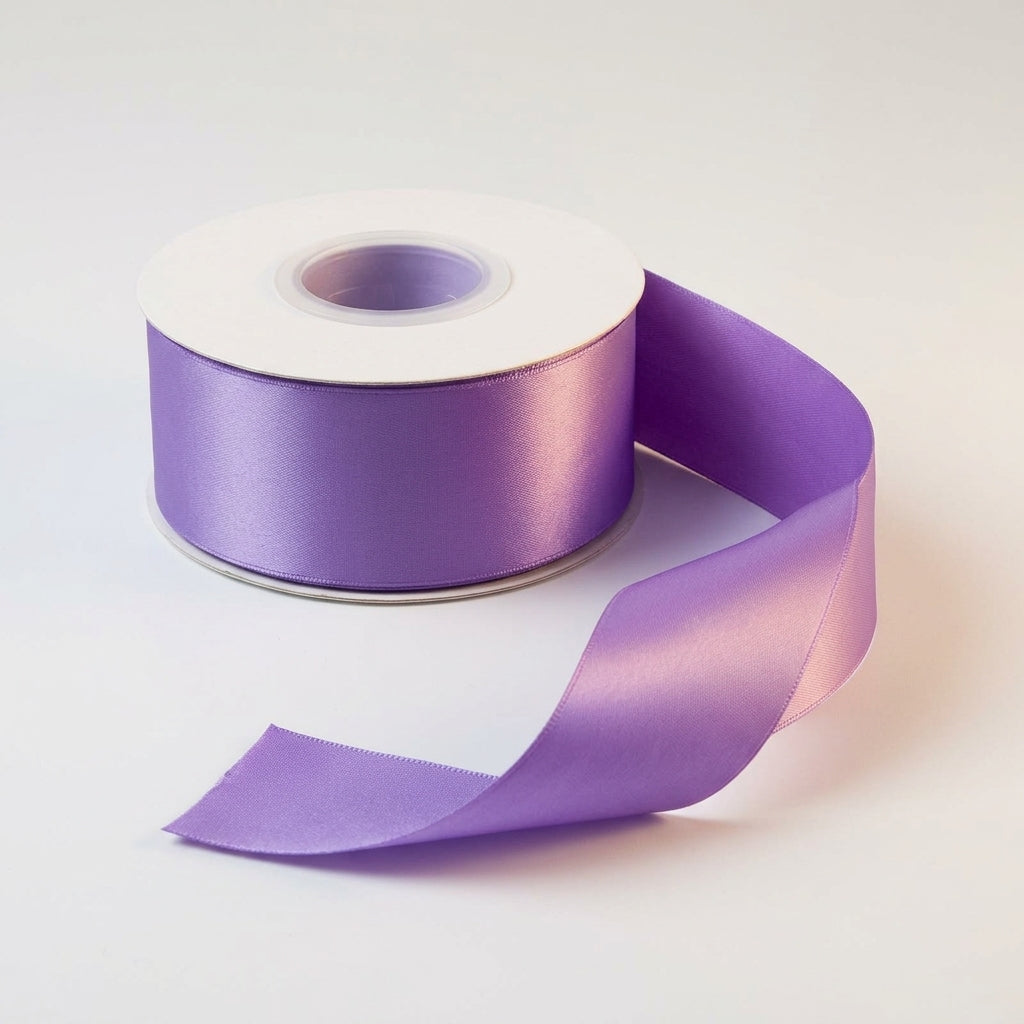 Satin Ribbon Double Face- Lavender 