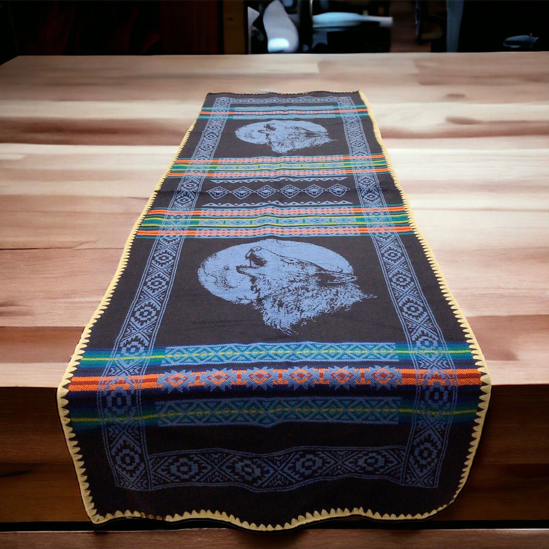 Howling Wolf Table Runners