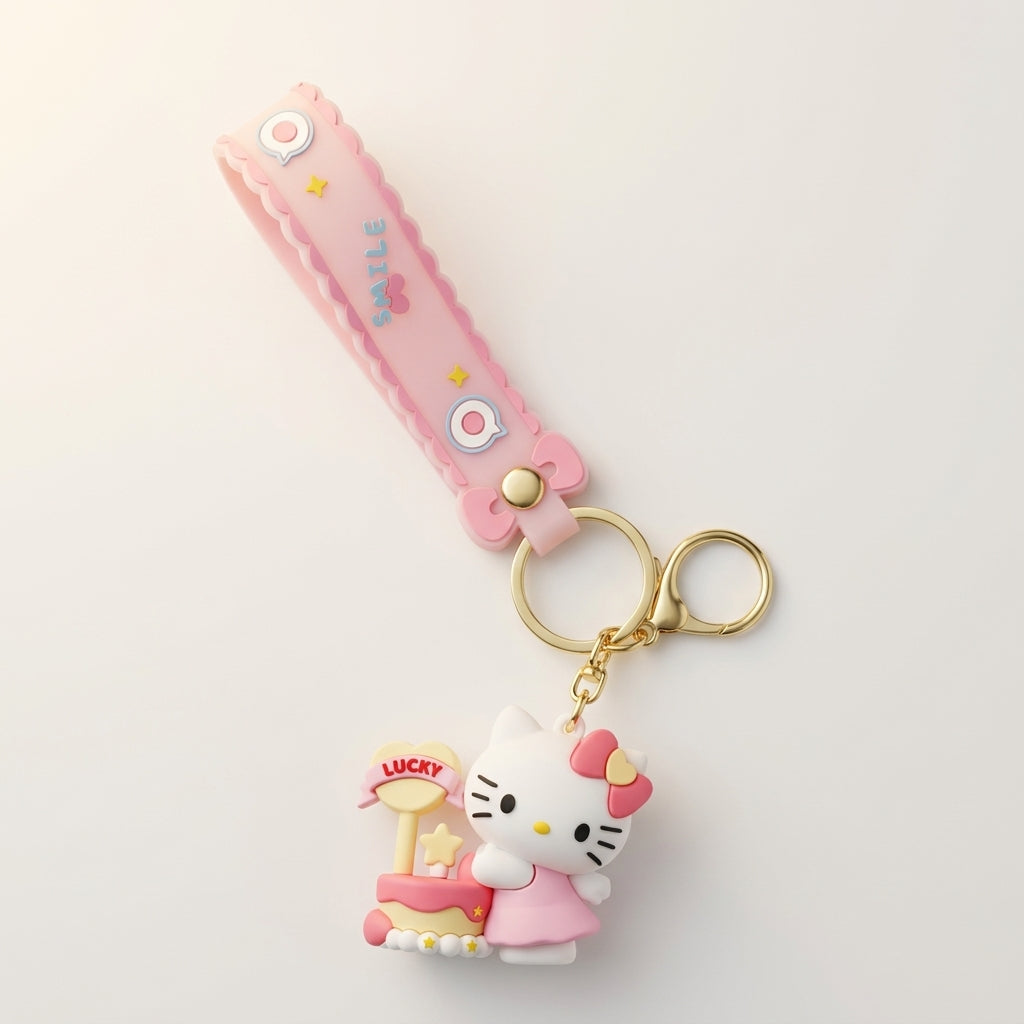 Smile 3D Character Keychains