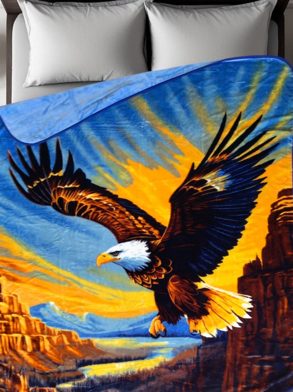 Eagle Ultra Soft Luxury Plush Blanket