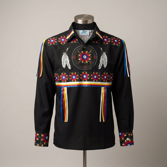 Feathers Youth Ribbon shirt