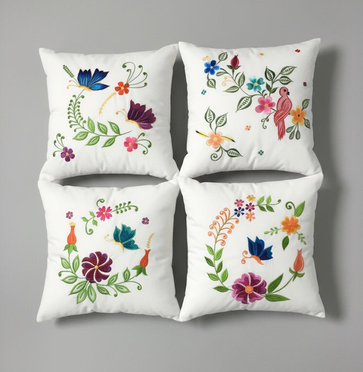 Embroidered Pillows Cushion Cover(#2)