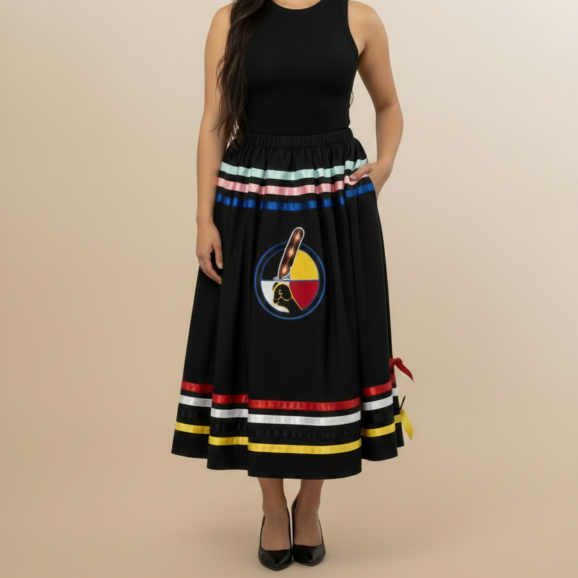 OLDTRIBES™ Wheel of Wisdom Ribbon Skirt