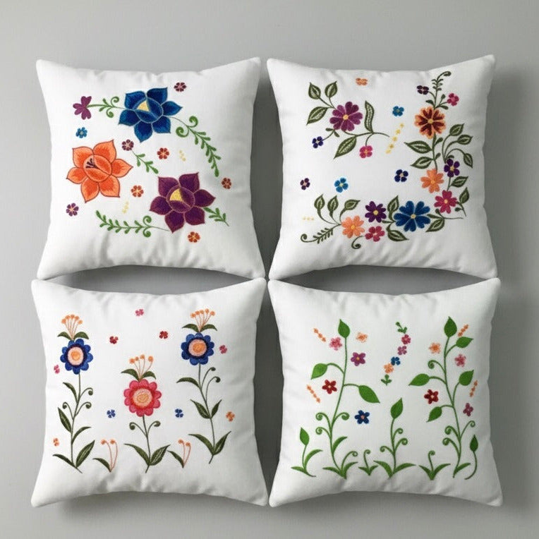Embroidered Pillows Cushion Cover(#1)