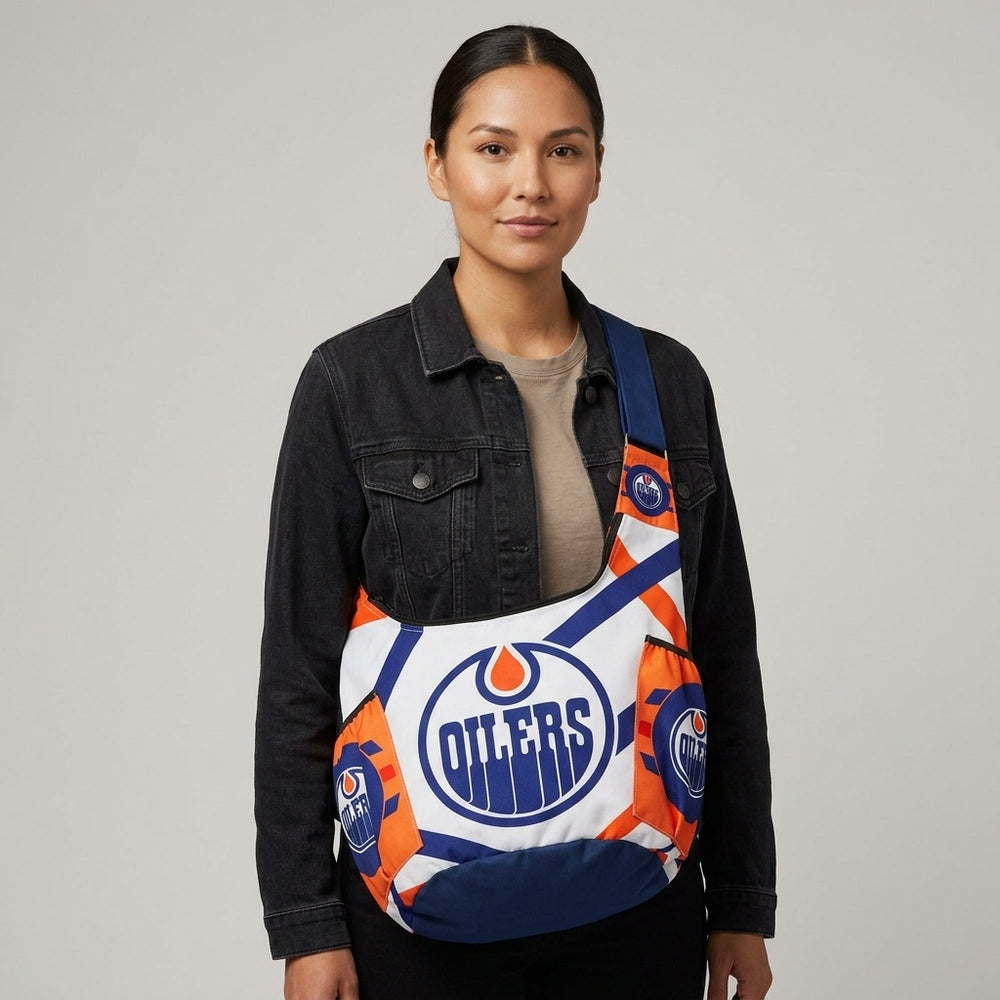 White Oiler Crossbody Bag