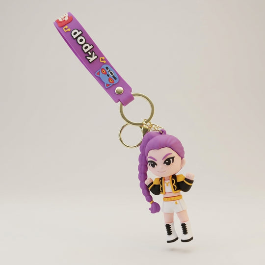 K POP 3D Character Keychains