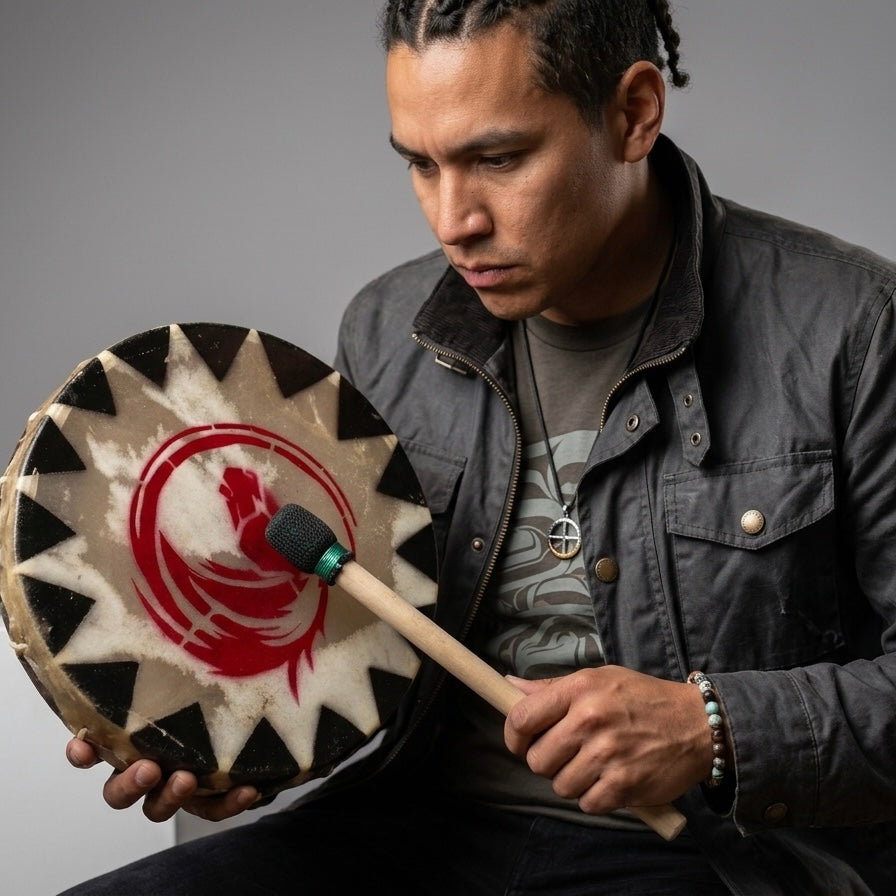 Scared Horse 8” Hand Drum