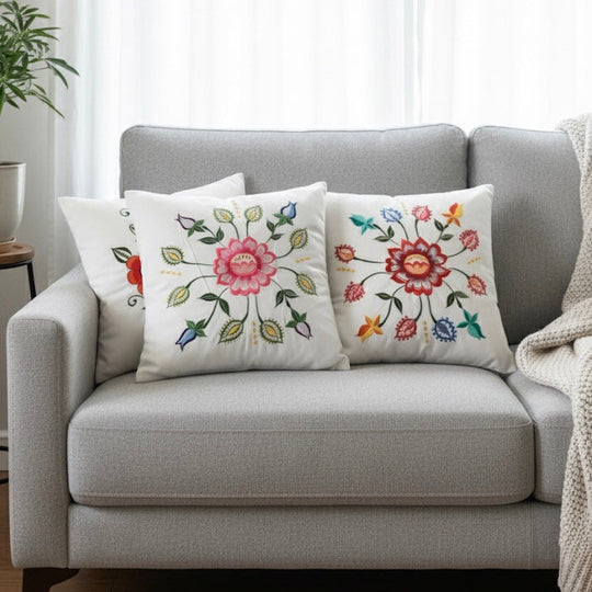 Embroidered Pillows Cushion Cover(#6)