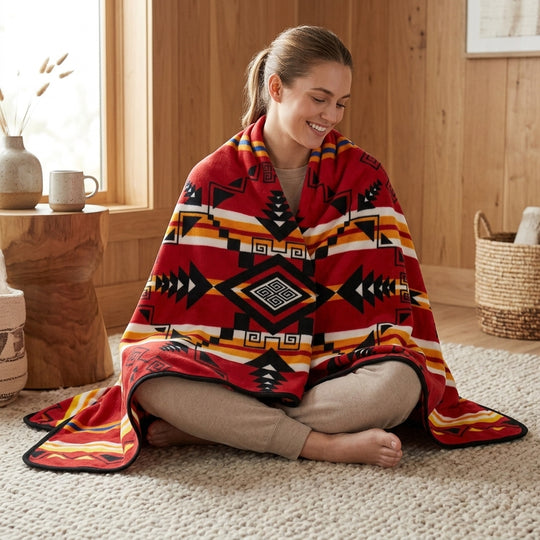 Red Fleece Blanket